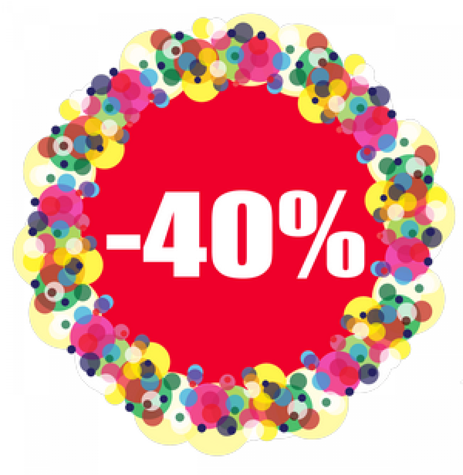 Скидка 40% на первый кредит